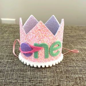 First Trip Around the Sun birthday party hat